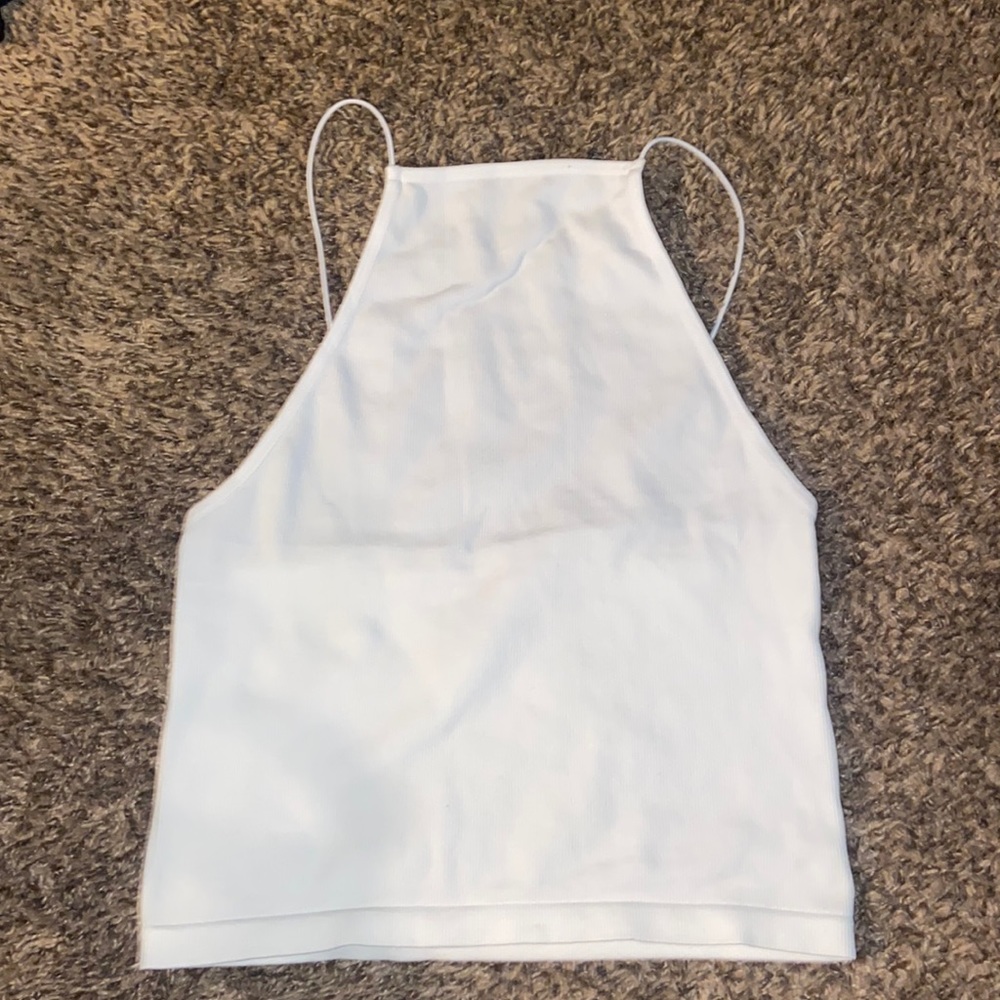 White tank top